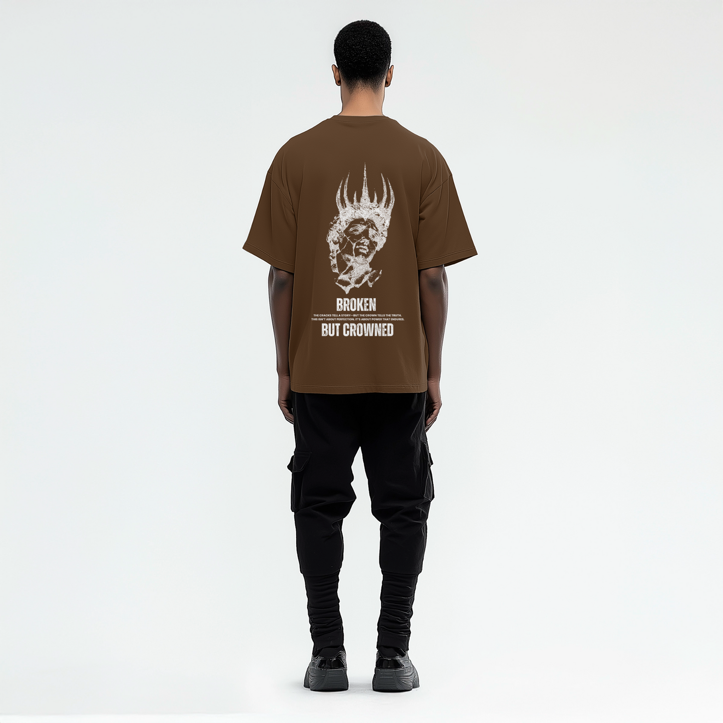 King Edition Oversized Graphic T-Shirt | 240 GSM Cotton | Unisex Streetwear by King&Stag