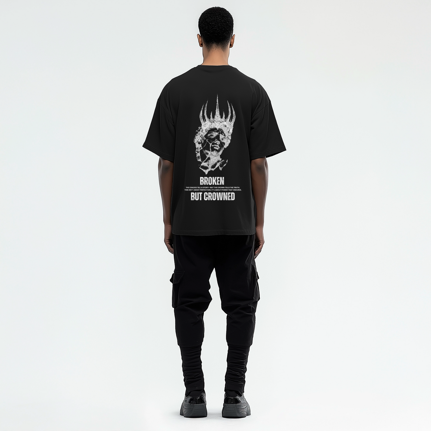 King Edition Oversized Graphic T-Shirt | 240 GSM Cotton | Unisex Streetwear by King&Stag