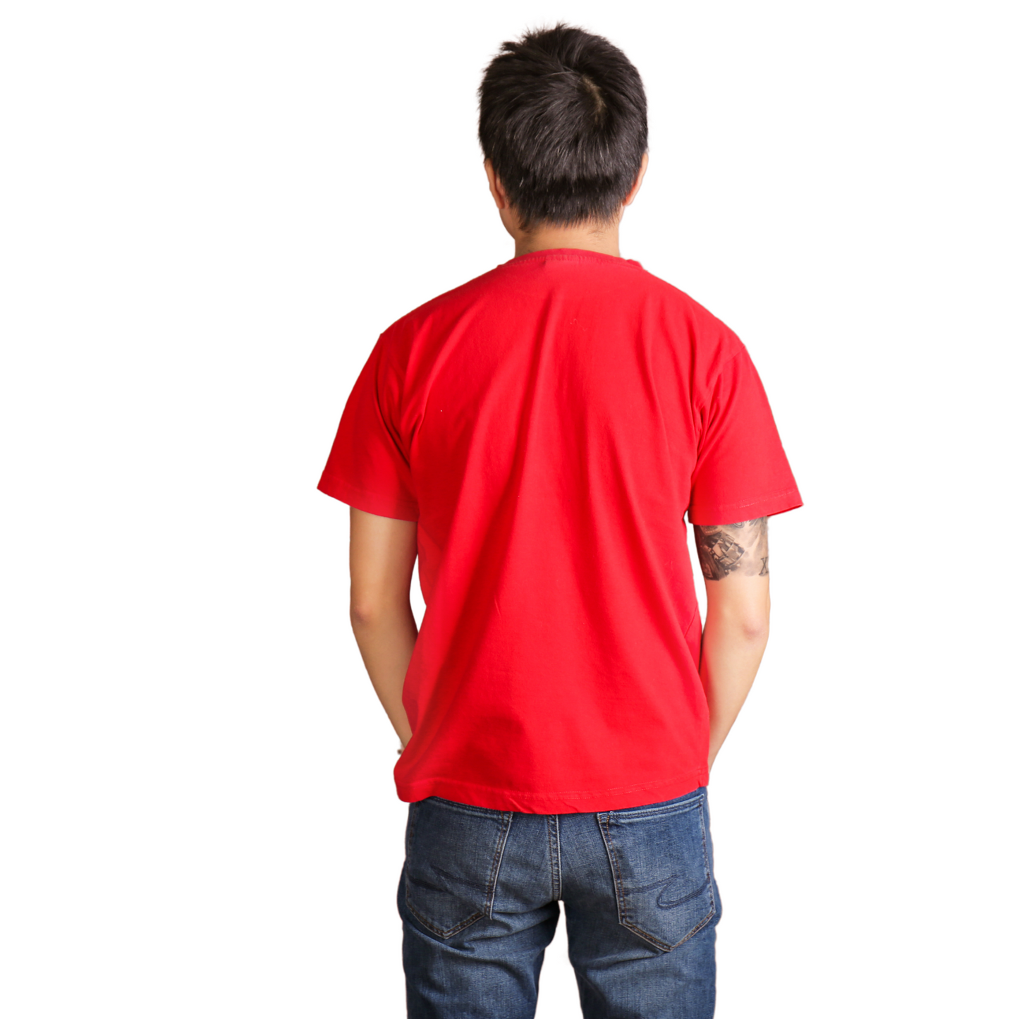 Oversized Red T-Shirt for – 240 GSM Cotton | Unisex Streetwear by King&Stag