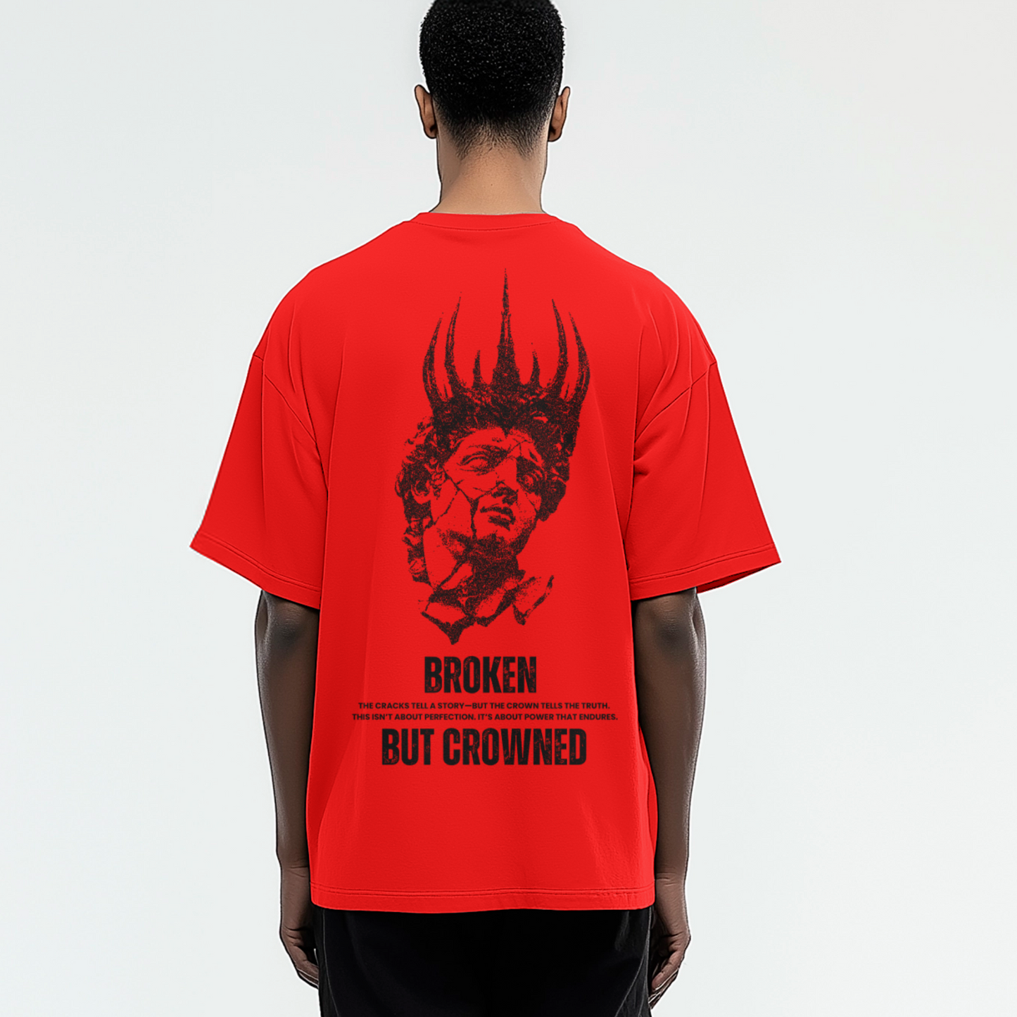 King Edition Oversized Graphic T-Shirt | 240 GSM Cotton | Unisex Streetwear by King&Stag