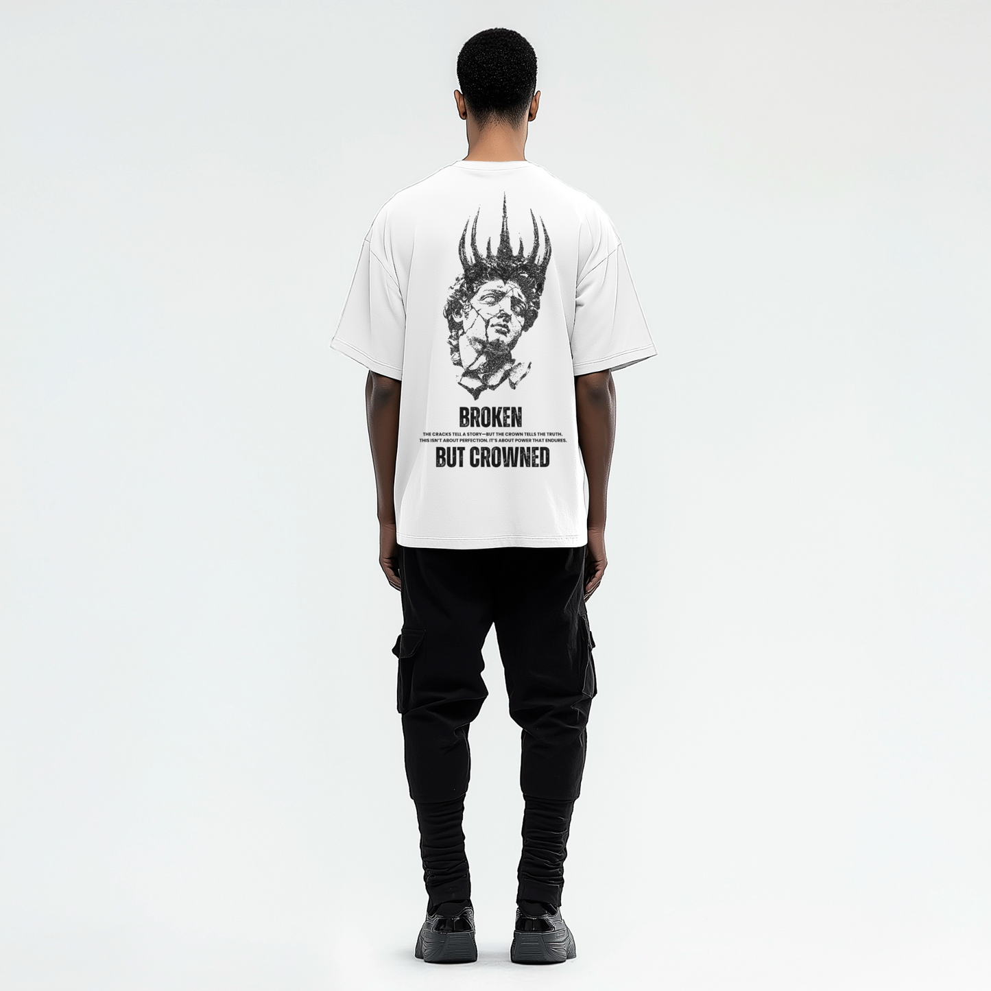King Edition Oversized Graphic T-Shirt | 240 GSM Cotton | Unisex Streetwear by King&Stag
