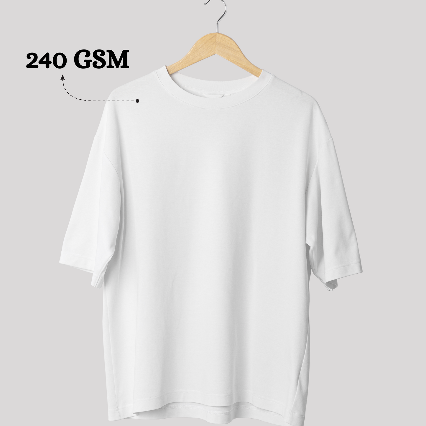 King Edition Oversized T-Shirt – “King Mindset” | 240 GSM Premium Cotton Streetwear by King&Stag