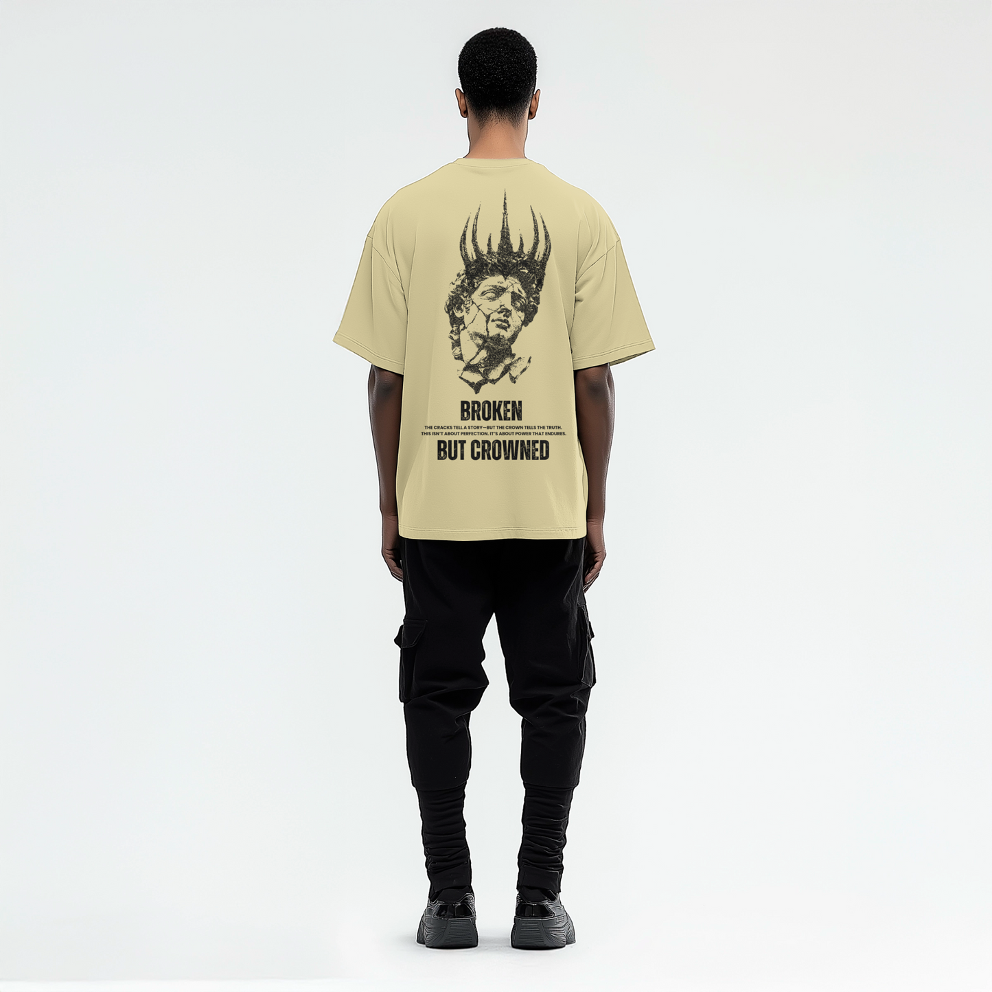 King Edition Oversized Graphic T-Shirt | 240 GSM Cotton | Unisex Streetwear by King&Stag