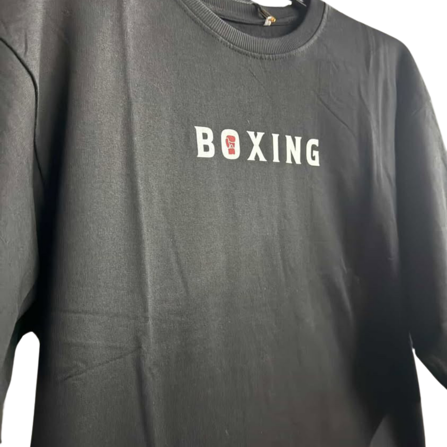Premium Cotton Oversized T-Shirt – True Black