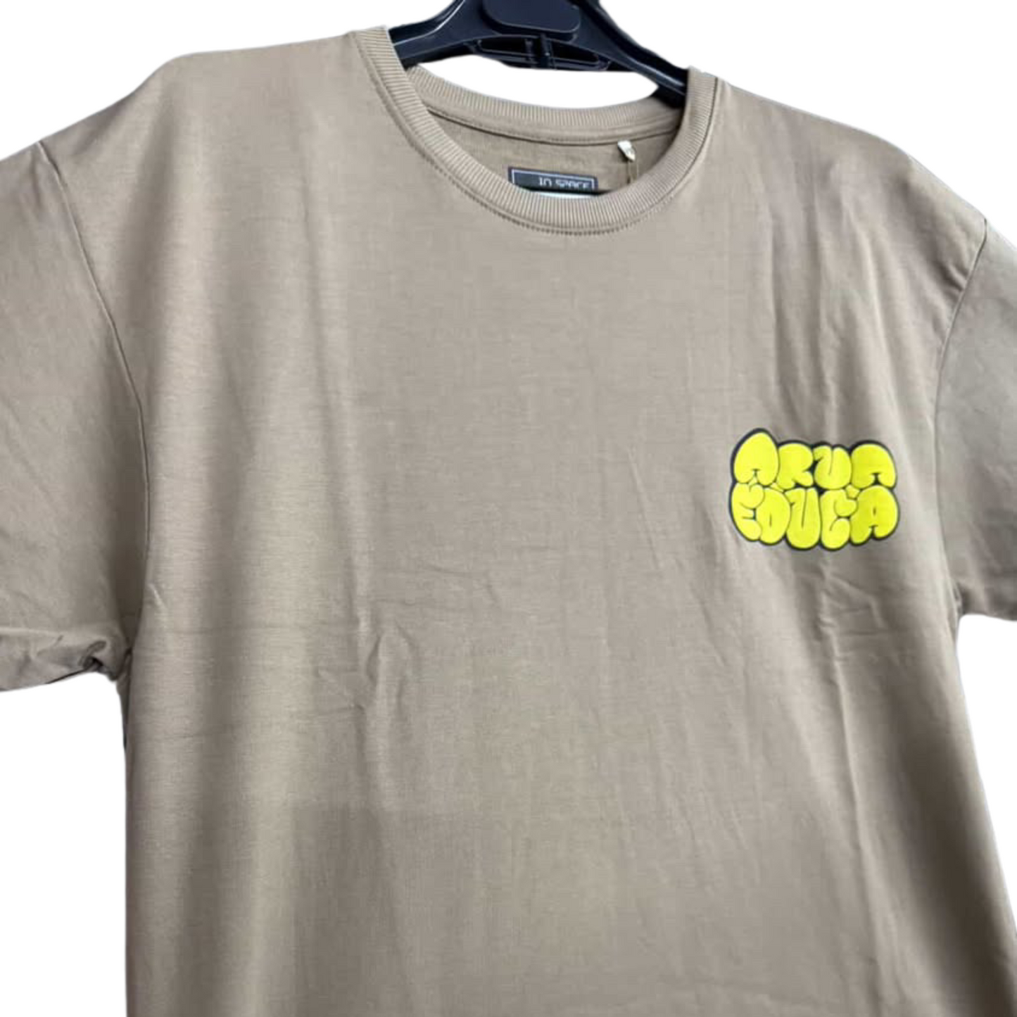 Premium Cotton Oversized Tee – Walnut Brown