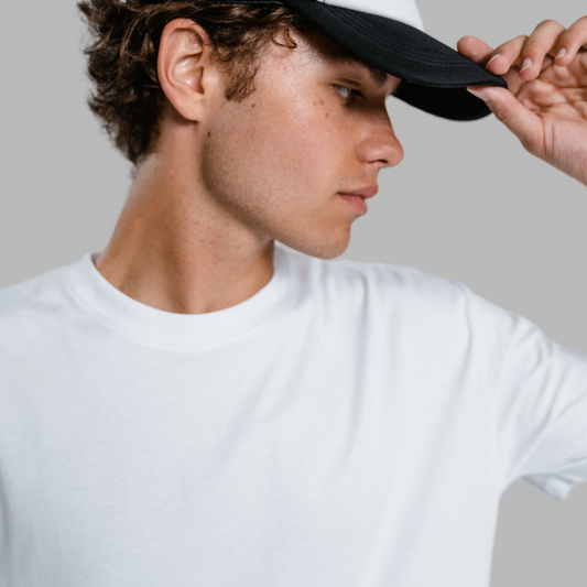 Oversized White T-Shirt – 240 GSM Heavyweight Cotton | Unisex Streetwear Tee