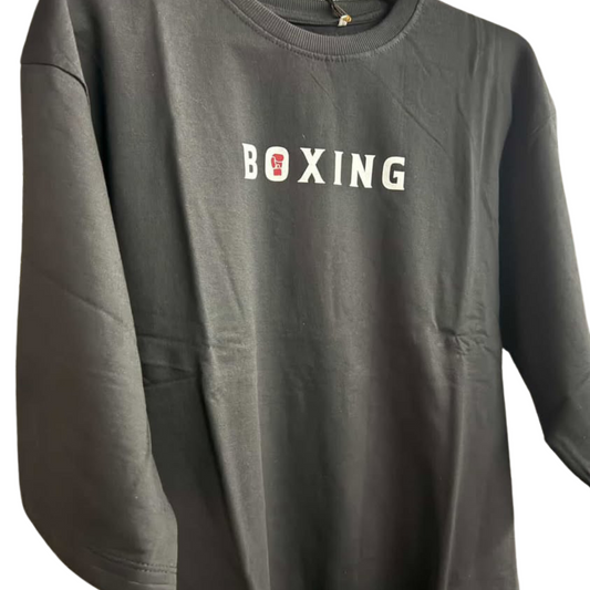 Premium Cotton Oversized T-Shirt – True Black