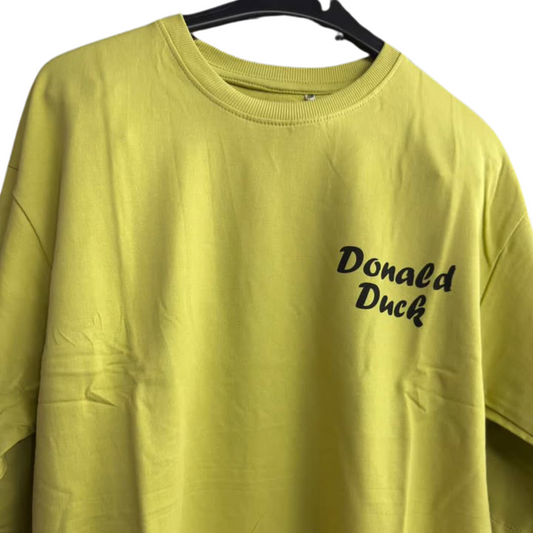 Light Yellow Oversized Cotton Tee