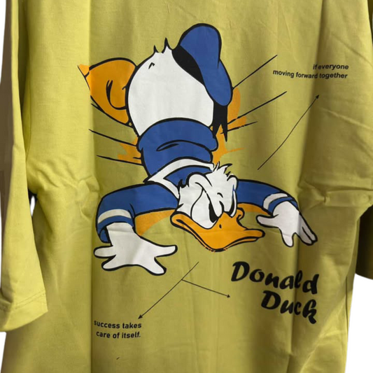 Light Yellow Oversized Cotton Tee