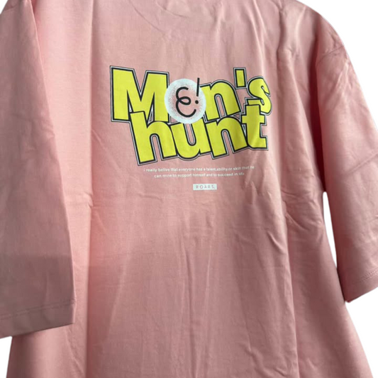 Blush Pink Oversized T-Shirt: Everyday Essential